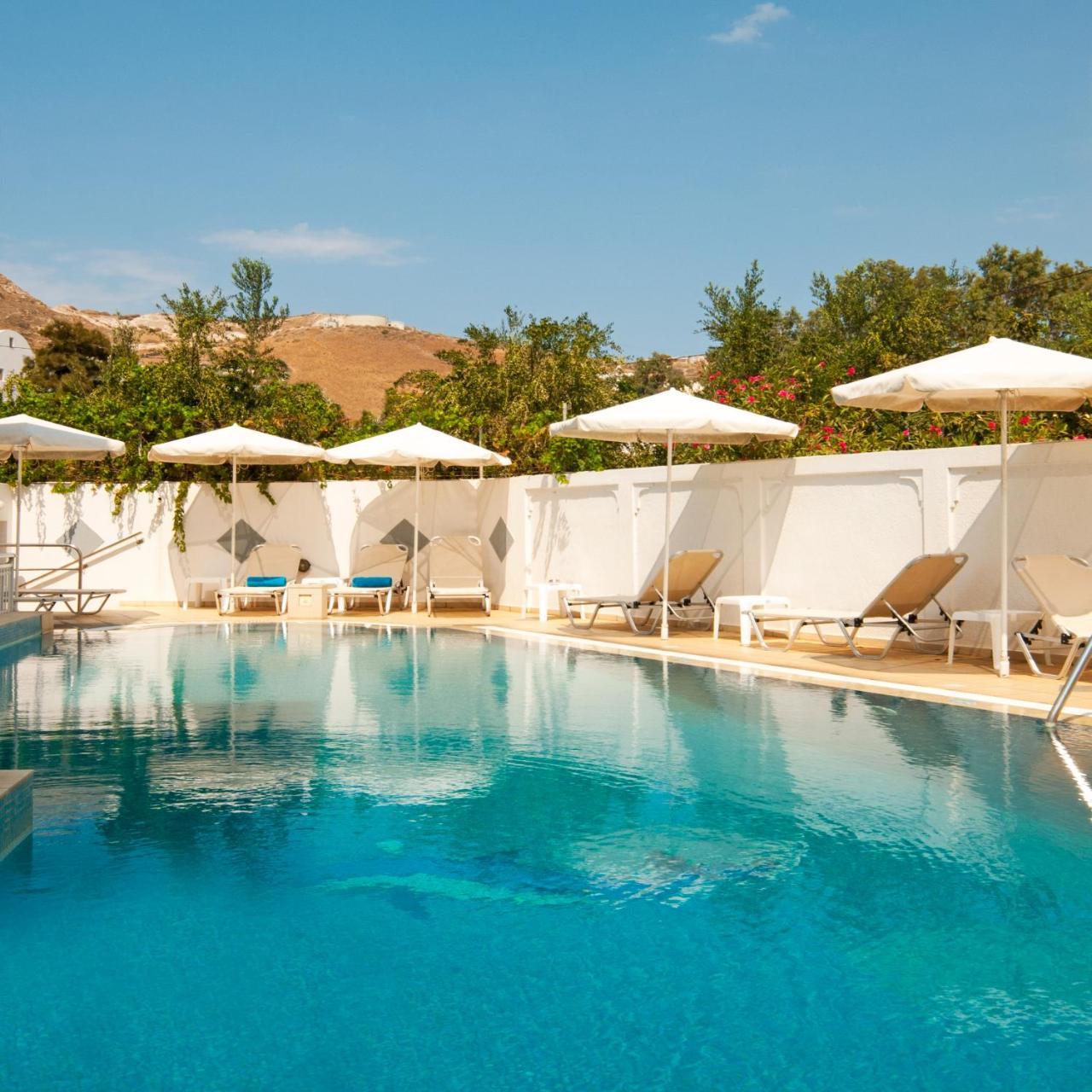 Glaros Hotel Kamári المظهر الخارجي الصورة